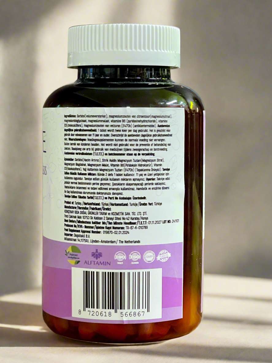 Magnezyum Malat & Sitrat Bisglisinat